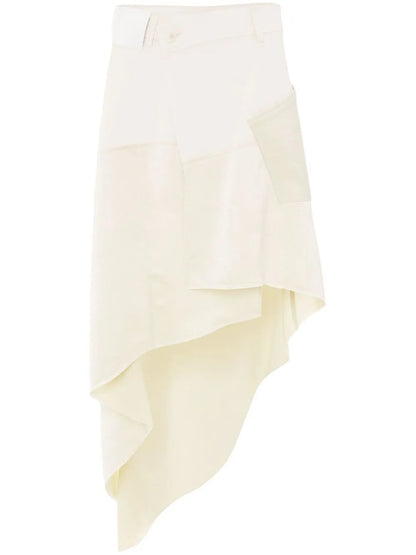 Asymmetric Midi Skirt