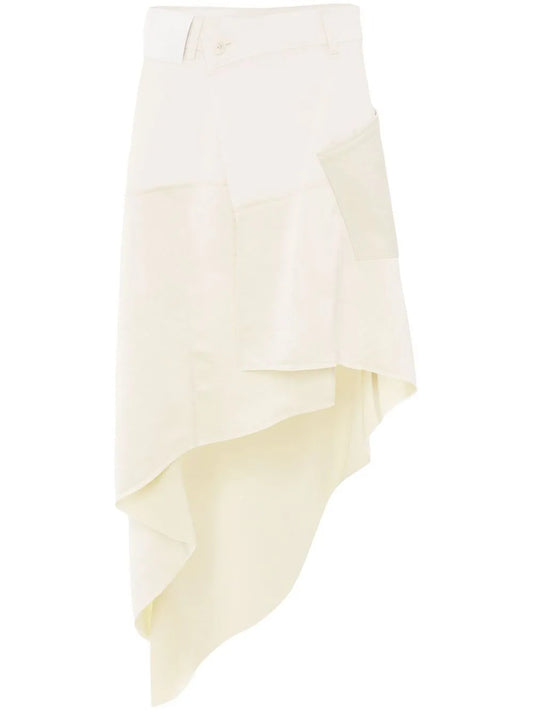 Asymmetric Midi Skirt