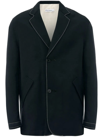 Reversible Single-Breasted Blazer