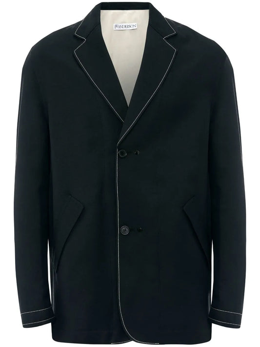 Reversible Single-Breasted Blazer