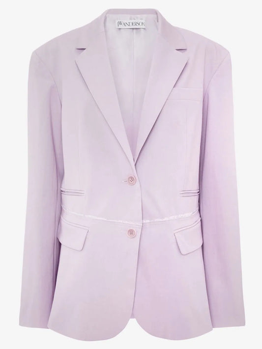 Deconstructed Blazer Jacket