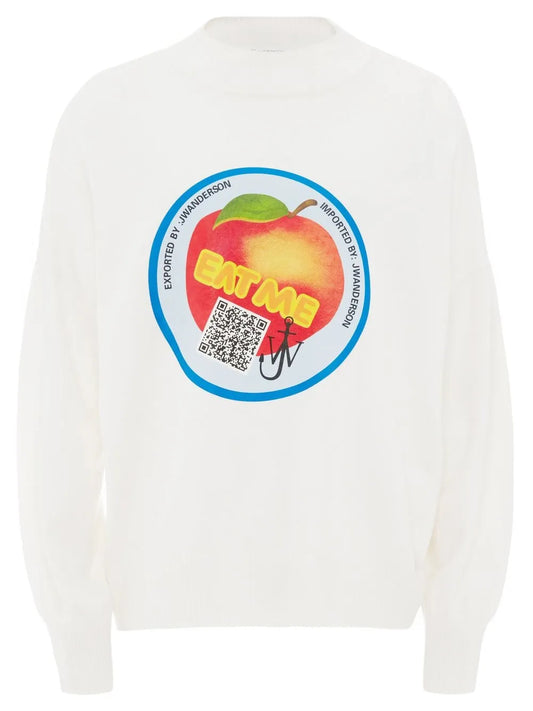Eat Me Print Knit Jumper