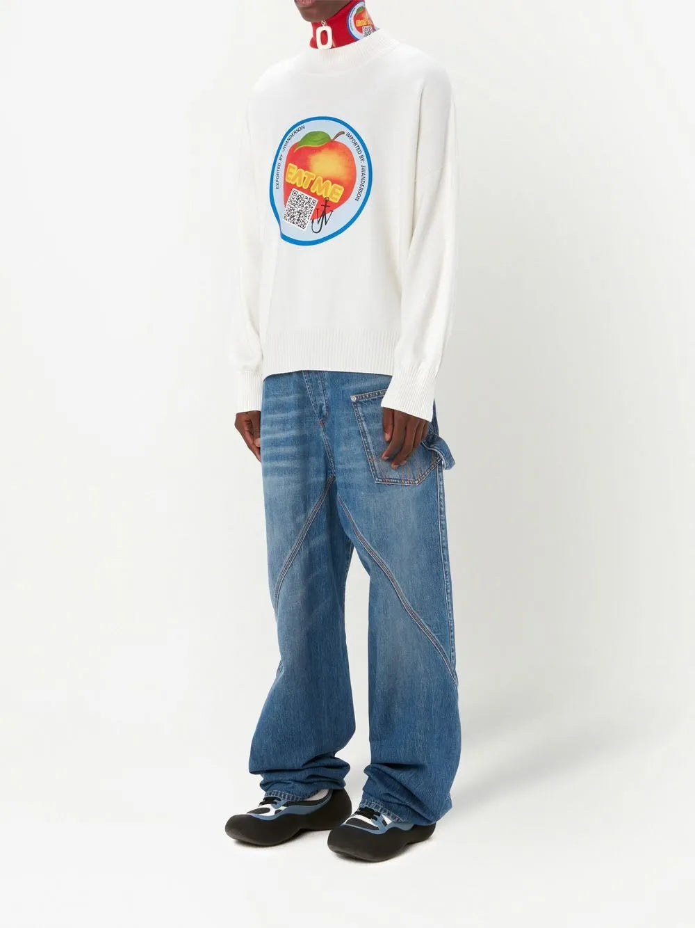 Eat Me Print Knit Jumper