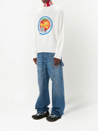 Eat Me Print Knit Jumper