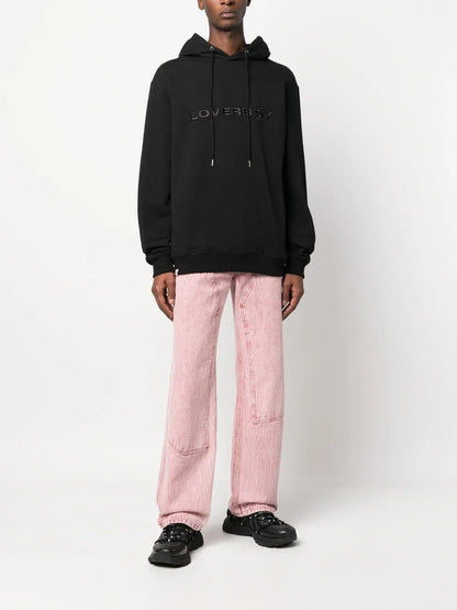 Logo-Embroidered Hoodie