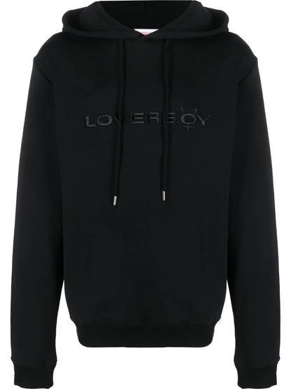 Logo-Embroidered Hoodie