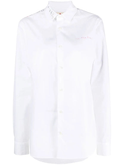 Long-Sleeve Cotton Shirt