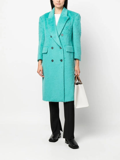 Double-Breasted Tailored Coat