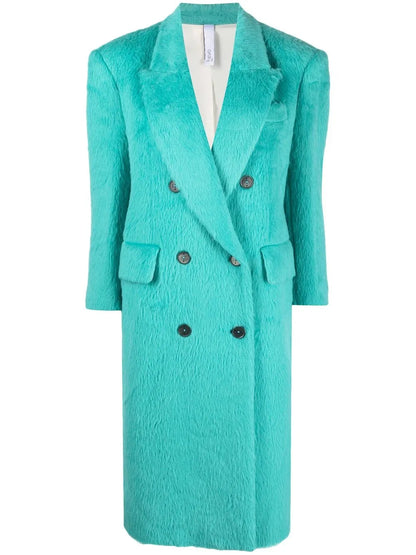 Double-Breasted Tailored Coat