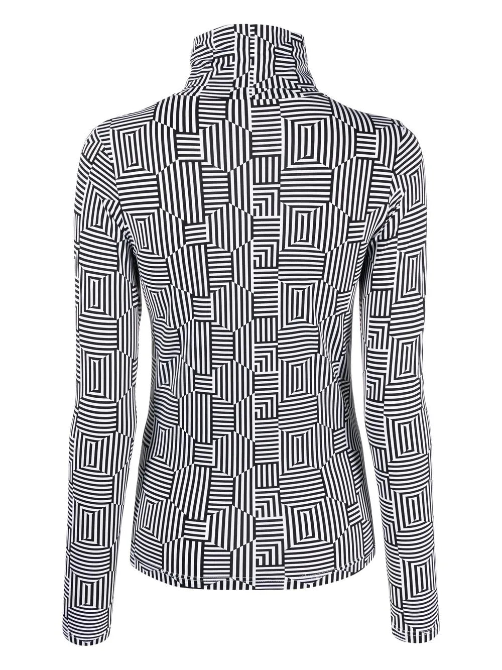 Selene Stripe-Print Top