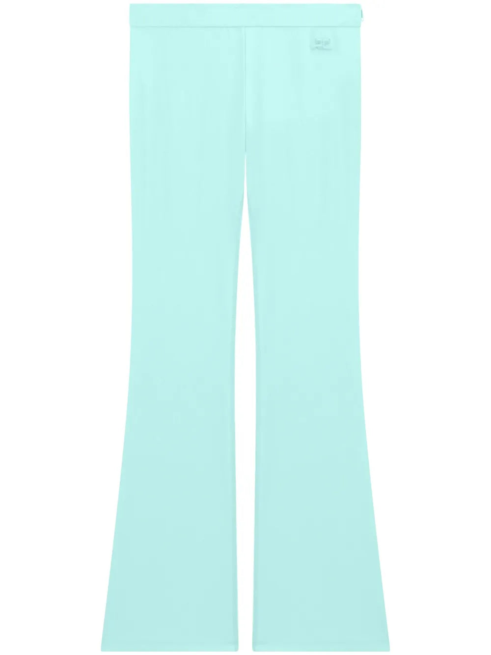 Low-Rise Flared Trousers