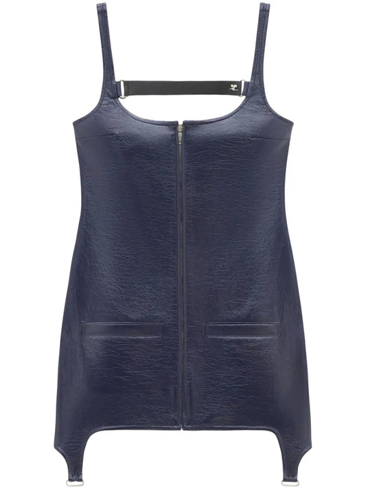 Cut-Out Zip-Up Dress