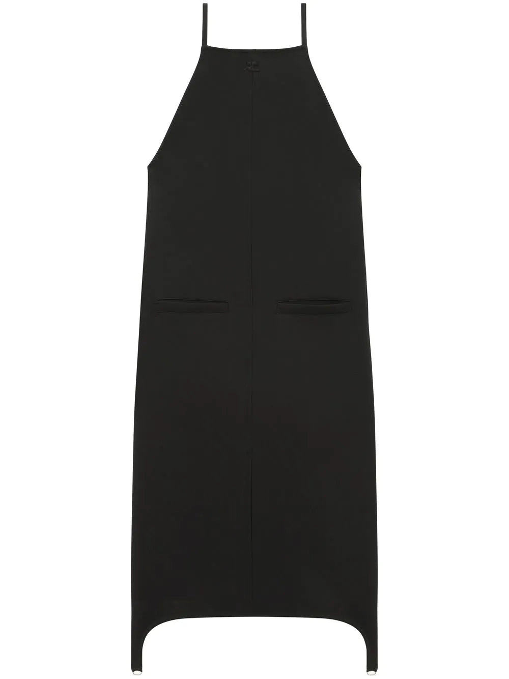 Square-Neck Midi Dress