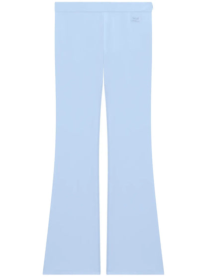 Tech Jersey Flared Trousers