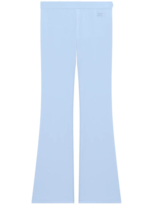 Tech Jersey Flared Trousers