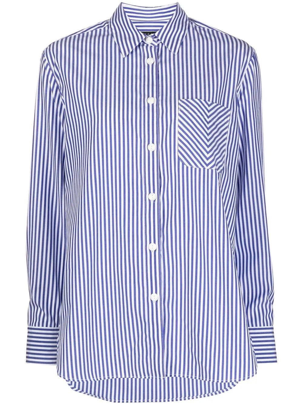 Maxine Striped Button-Up Shirt