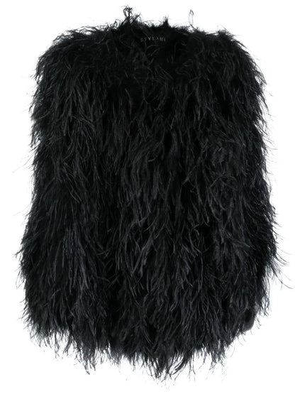 Oversized Feather Jacket