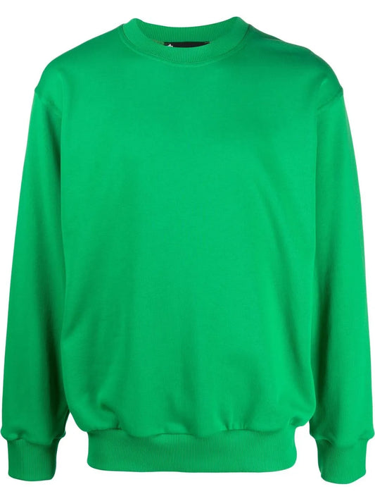 Crew-Neck Organic Cotton Sweatshirt