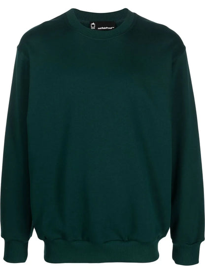 Crew-Neck Organic Cotton Sweatshirt