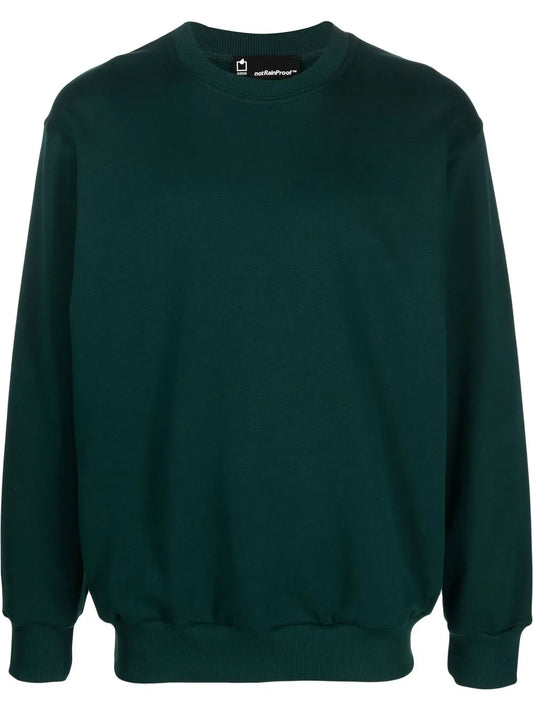 Crew-Neck Organic Cotton Sweatshirt
