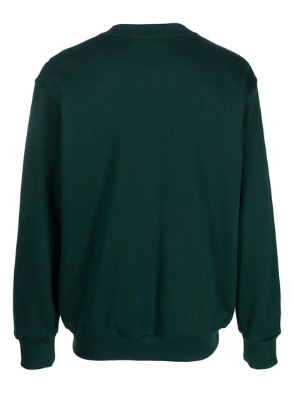 Crew-Neck Organic Cotton Sweatshirt
