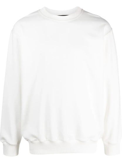 Crew-Neck Organic Cotton Sweatshirt