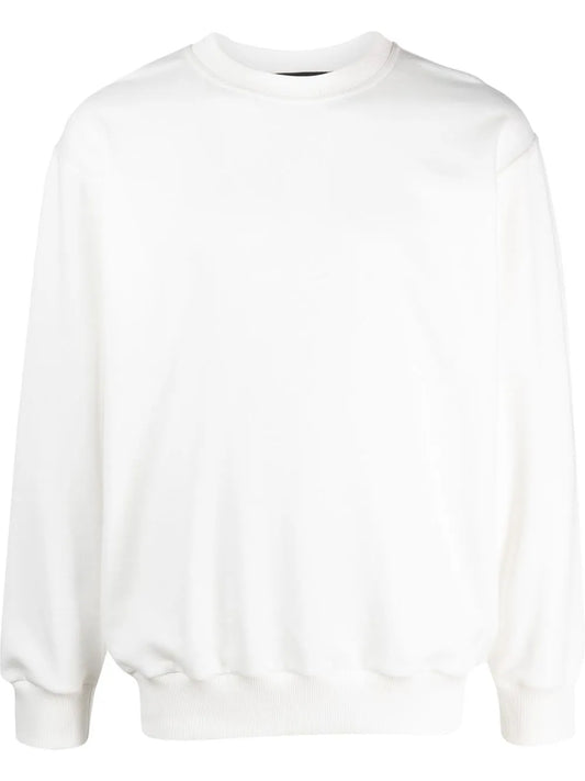 Crew-Neck Organic Cotton Sweatshirt