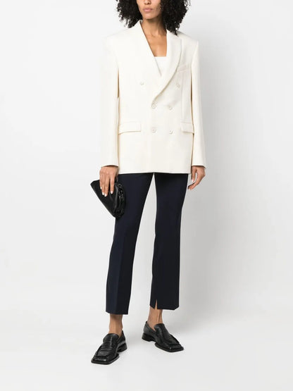 Cropped Tailored Trousers