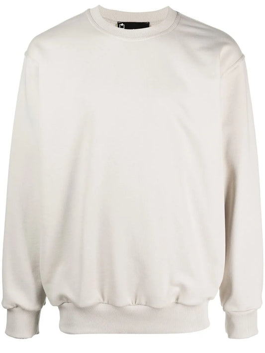 Crew-Neck Organic Cotton Sweatshirt