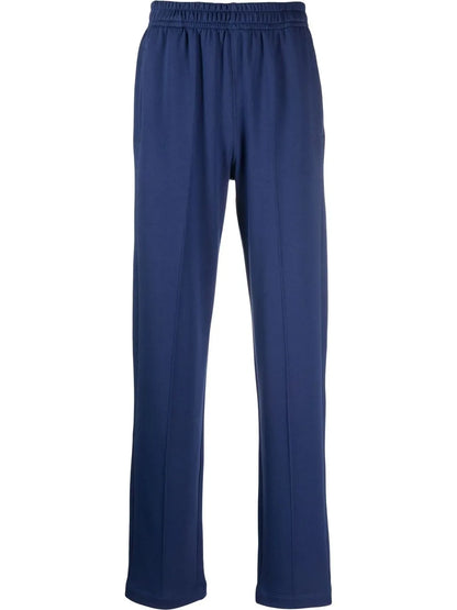 Cotton Straight-Leg Trousers