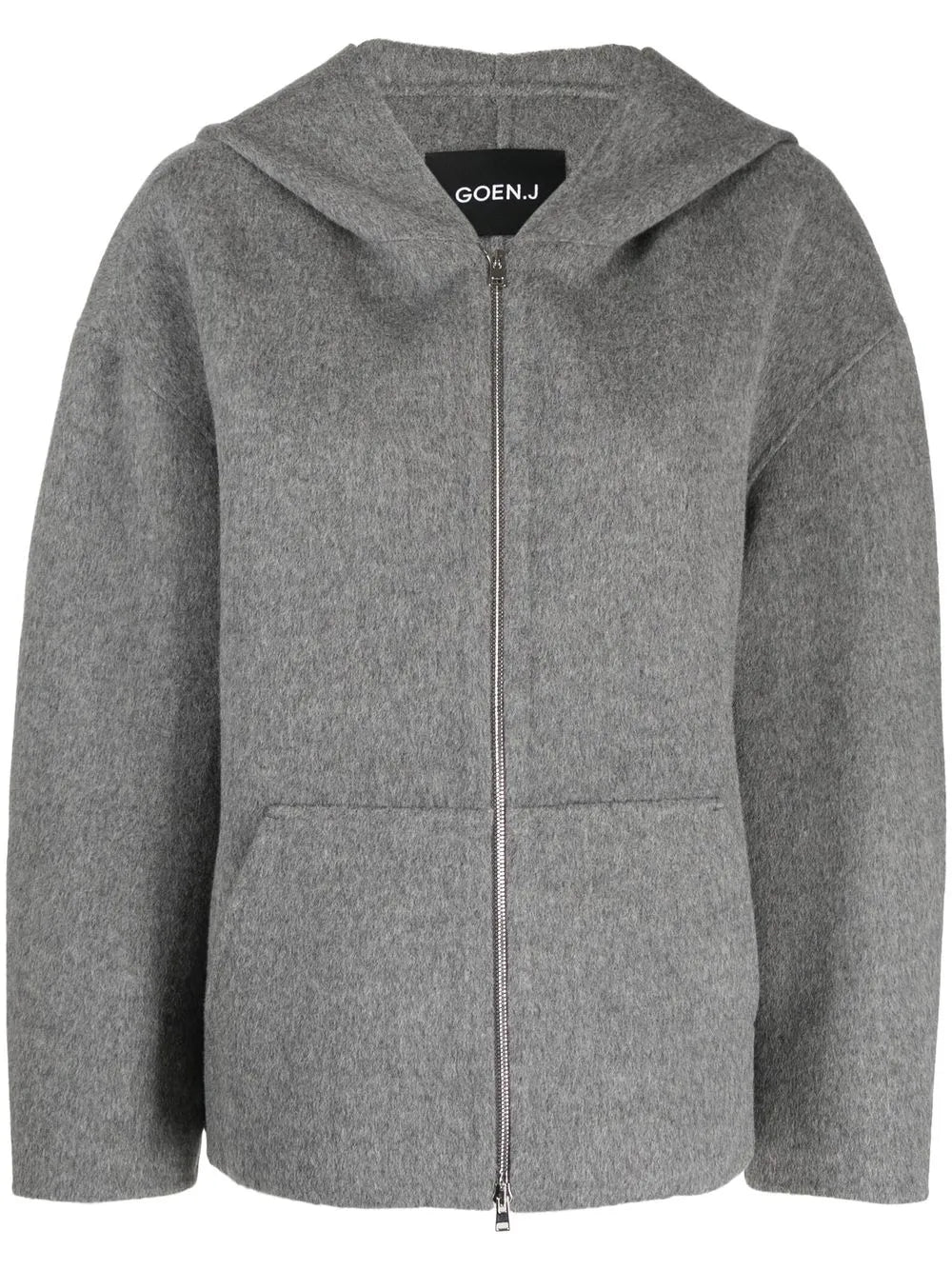 Zip-Up Hooded Jacket