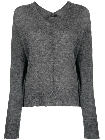 V-Neck Knitted Sweater