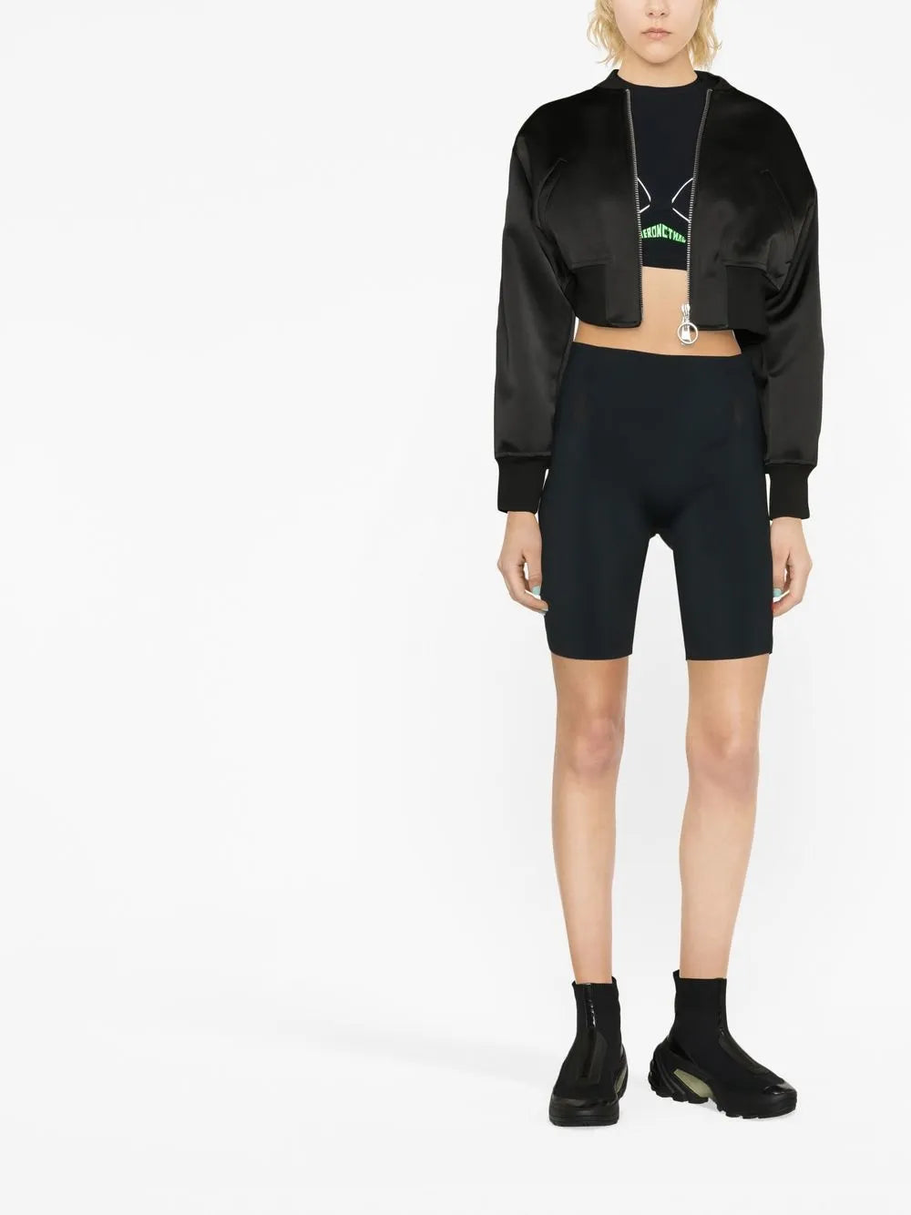 Logo-Patch Cycling Shorts