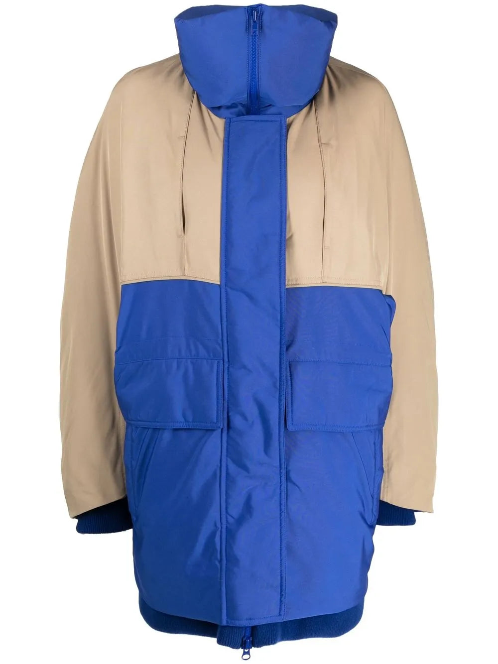 Zip-Up Padded Coat