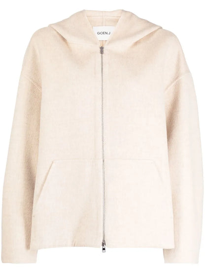 Zip-Up Hooded Jacket