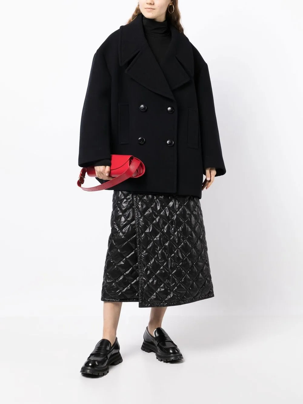 Double-Breasted Peacoat