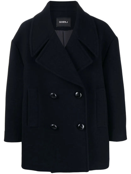Double-Breasted Peacoat