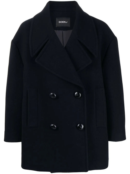 Double-Breasted Peacoat
