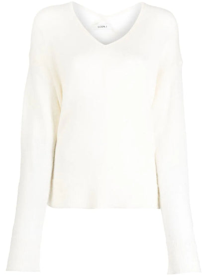 V-Neck Knitted Sweater