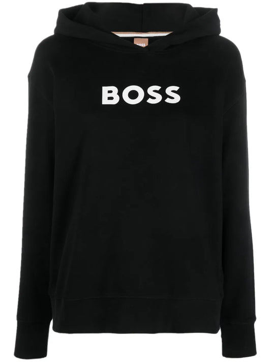 Logo-Print Organic Cotton Hoodie