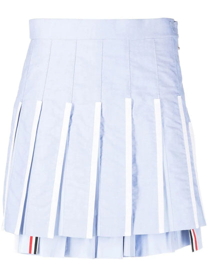 Pleated High-Waist Skirt