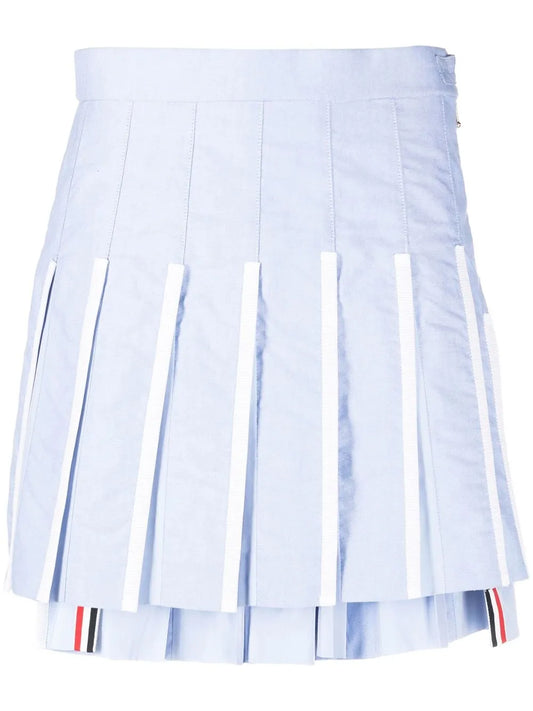 Pleated High-Waist Skirt