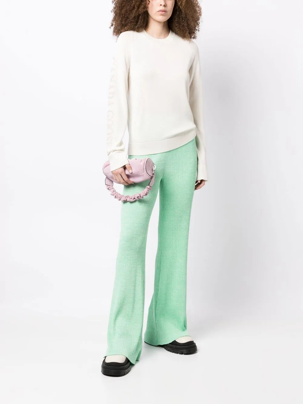 Fine-Knit Crew-Neck Jumper
