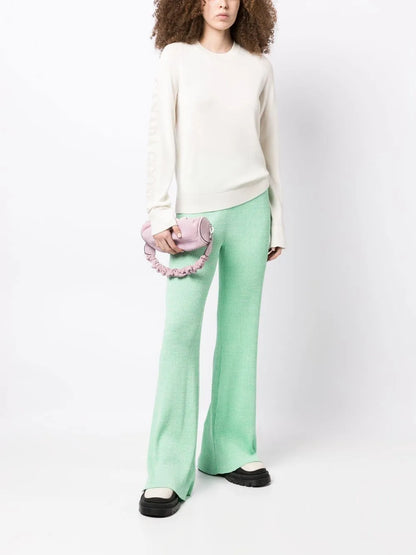 Fine-Knit Crew-Neck Jumper