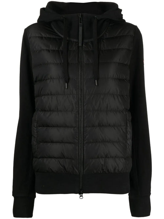 Quilted Logo-Patch Jacket