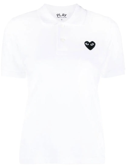 Appliqué-Detail Short-Sleeve Polo Shirt