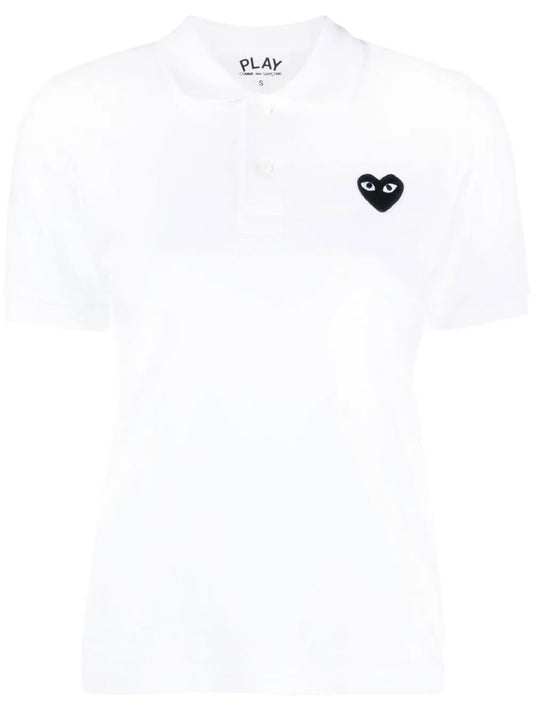Appliqué-Detail Short-Sleeve Polo Shirt