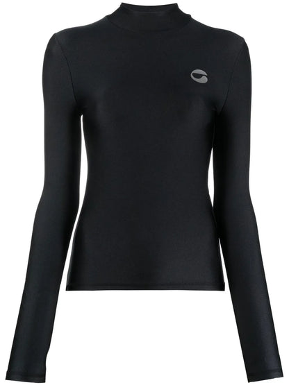 High-Neck Top