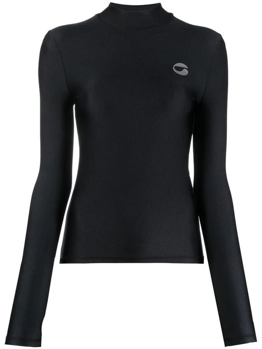 High-Neck Top