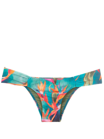 Ritz Gathered-Detail Bikini Bottoms